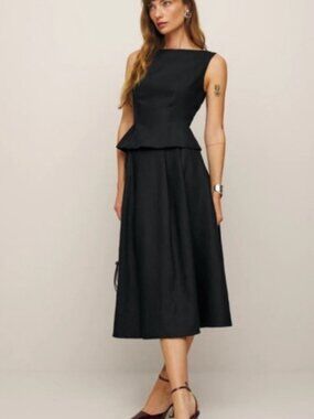 Reformation Moya Linen Two-Piece Set